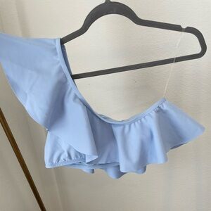 NWT Antonio Melani One Shoulder Bikini Top